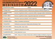 Obrazek dla: Kalendarz bezpłatnych webinarów 2022